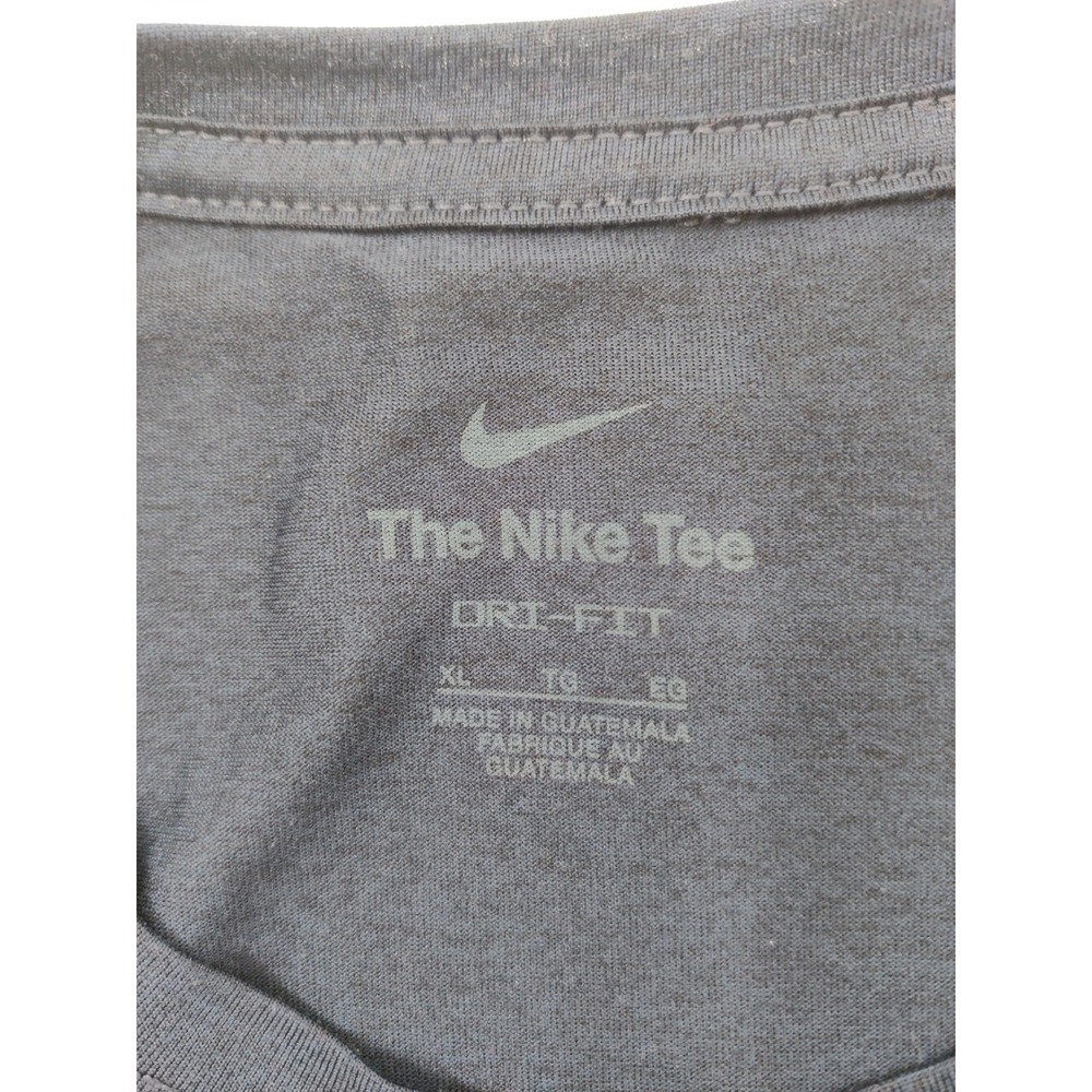 Nike Rogue Colab Dri-FIT Mens XL Muscle Tee Tank Top Navy Blue Workout Shirt - Picture 3 of 7